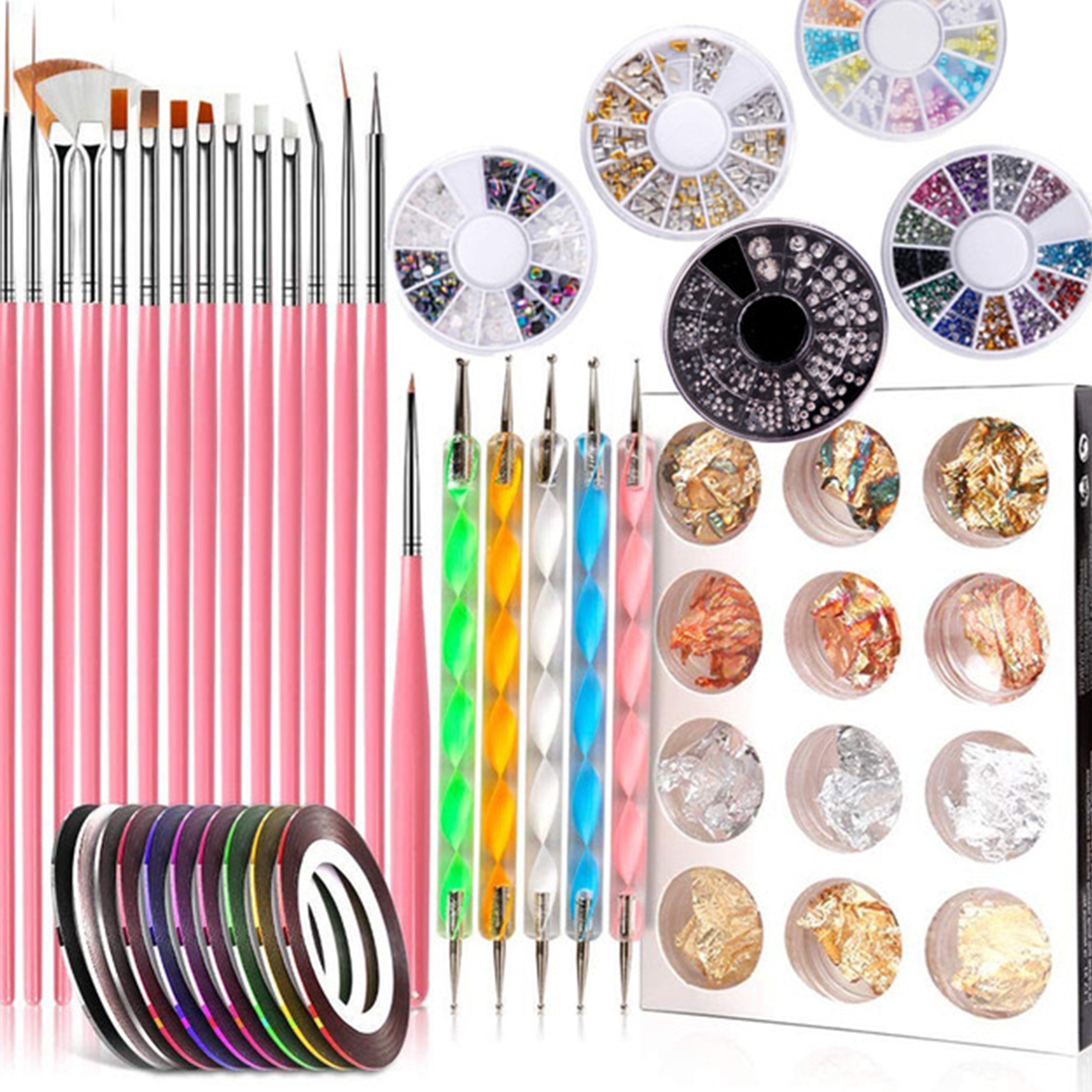 Drill Nail Tool Brush Set