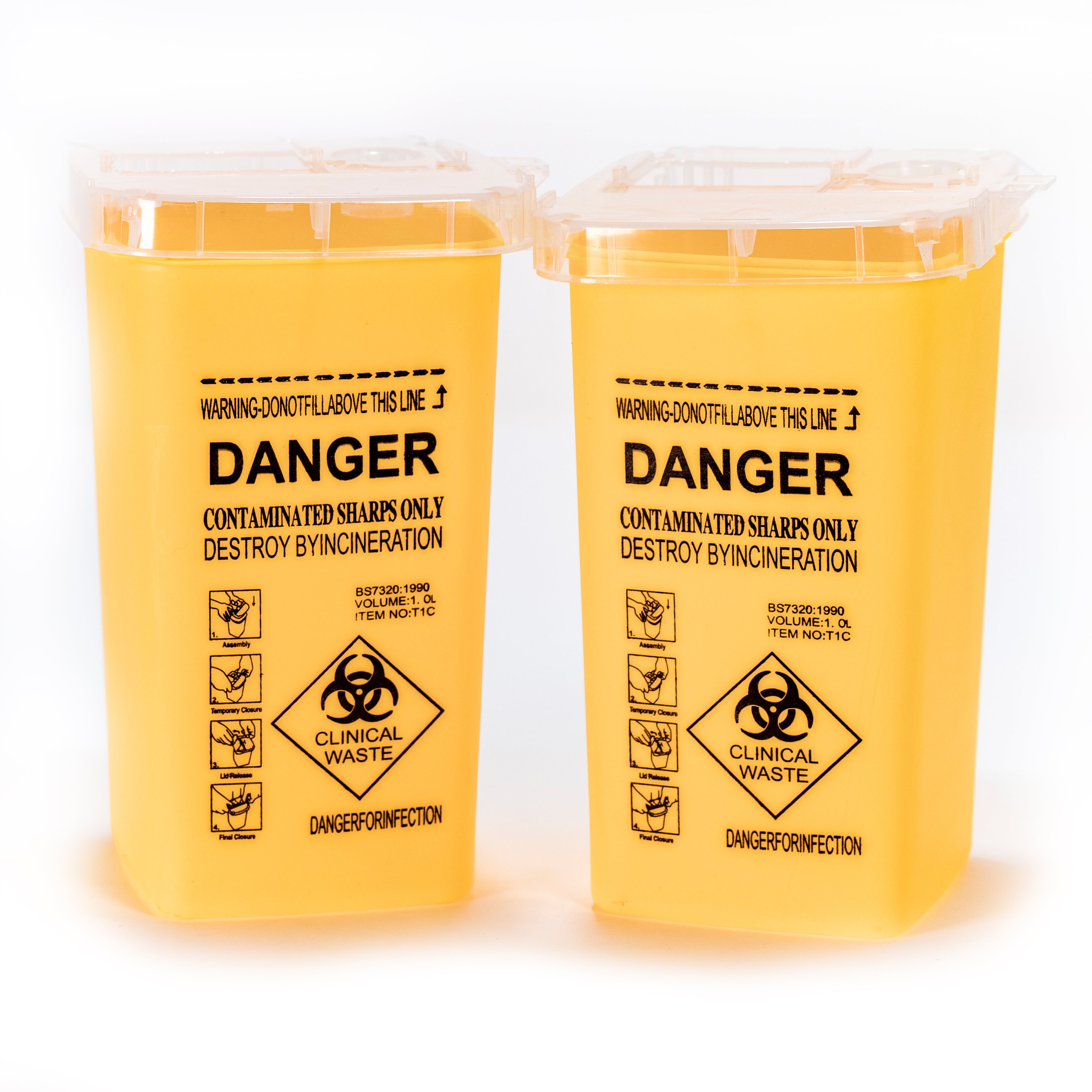 Sharps Container 2-pack